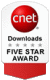 5 star award CNET