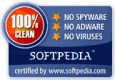 softpedia clean of viruses and malware award