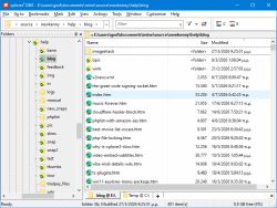 23. Extra line spacing for tree and folder items