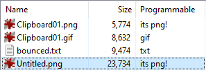 column results