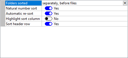 sorting