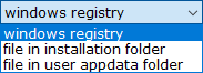 persistence options