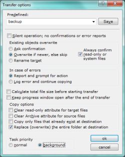 robust file transfer options